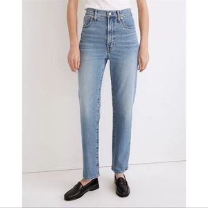 NWT Madewell The Perfect Vintage Straight Jean in Montville Wash Size: 24